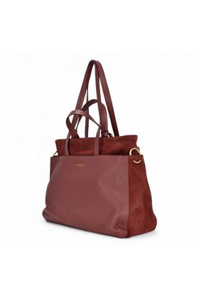 Borsa in pelle colore rubino MY BEST BAG | 1044-RUBINO